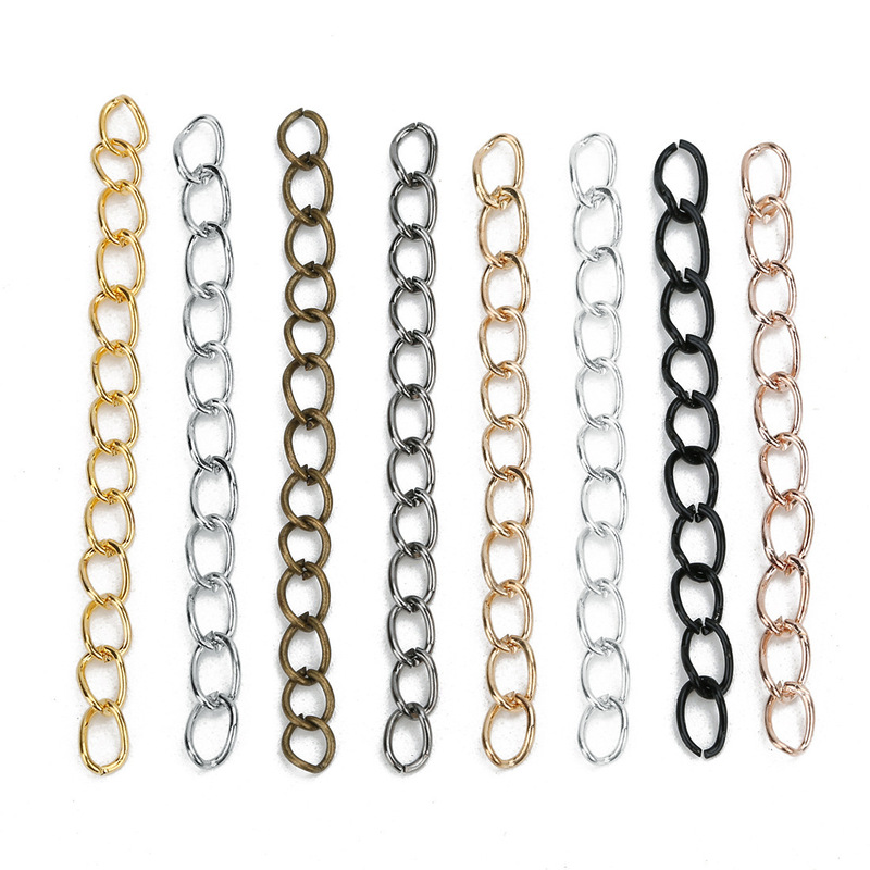 Metal Tail Chain Necklace Adjustment Chain Lobster Clasp Extension Chain Bracelet Pendant Jewelry DIY Jewelry Accessories Chain Metal Tail Chain Necklace Adjustment Chain Lobster Clasp Extension Chain Bracelet Pendant Jewelry DIY Jewelry Accessories Chain