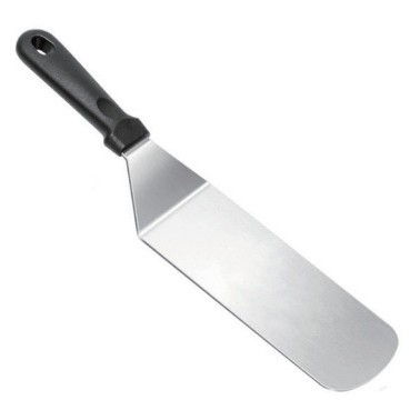 Juego de herramientas de barbacoa de acero inoxidable, popular en el mercado internacional, para exteriores, espátula para barbacoa, espátula para teppanyaki, juego combinado de herramientas.