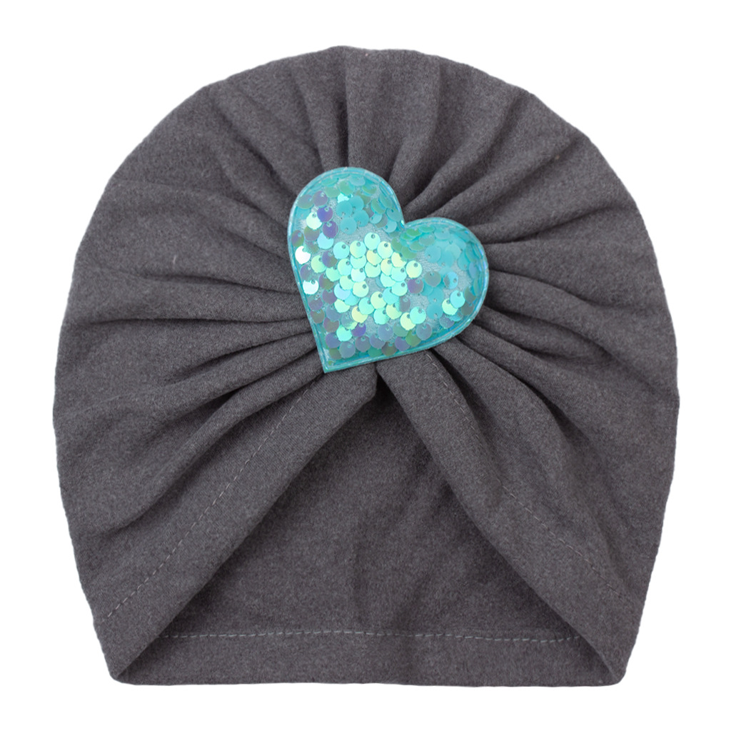 Girl's Simple Style Heart Shape Baby Hat display picture 7