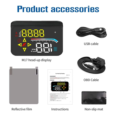 Multi-Functional Gps Dual-System Hud – Vehicle HUD