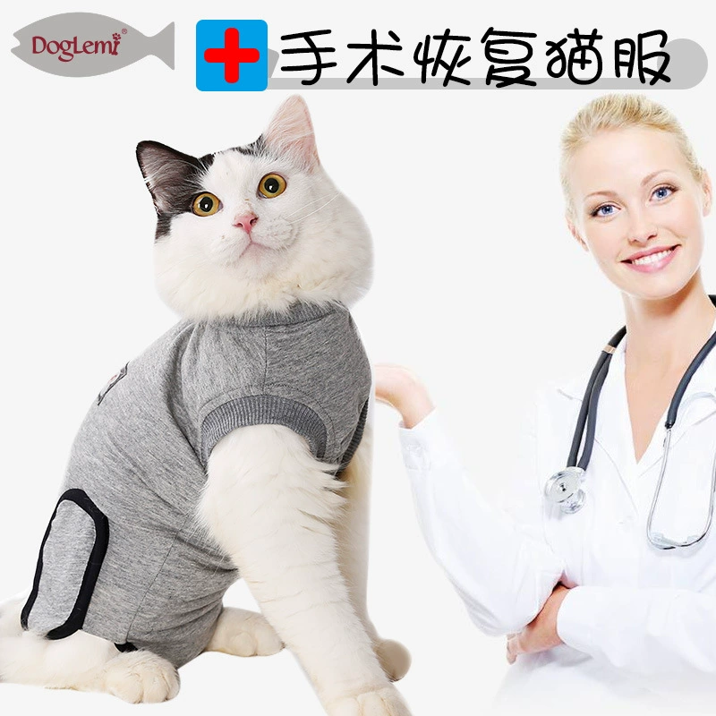 Кошки после стерилизации, восстановление одежды, раны домашних животных, защита от облизывания, защита от царапин, хлопок, облегающая стабильная одежда, Заводской магазин