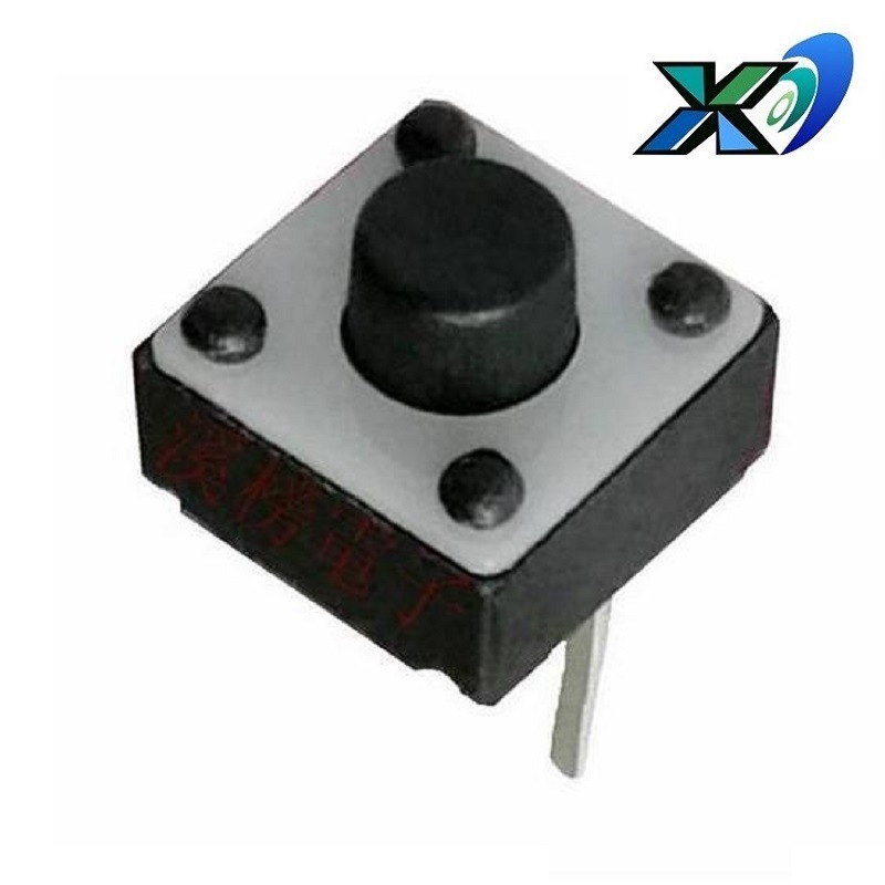 微型按键开关2脚立式  鼠标开关立式6*6*4.3mm  厂家按钮鼠标开关