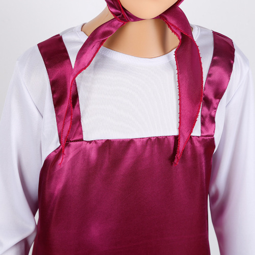 Cartoon Anime Character Masa Cross-border Halloween Little Red Riding Hood Dance Party Carnival Children's Stage Performance Costume