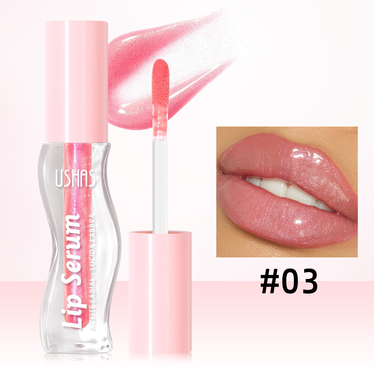 USHAS Europa y los Estados Unidos transfronterizos spot lipstick no se desvanece no pegajoso taza lápiz labial esmalte labial coloreado duradero UC149