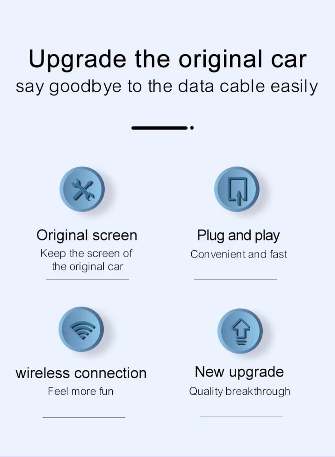 Apple Mobile Phone Carplay Wired to Wireless Carplay Car Navigation