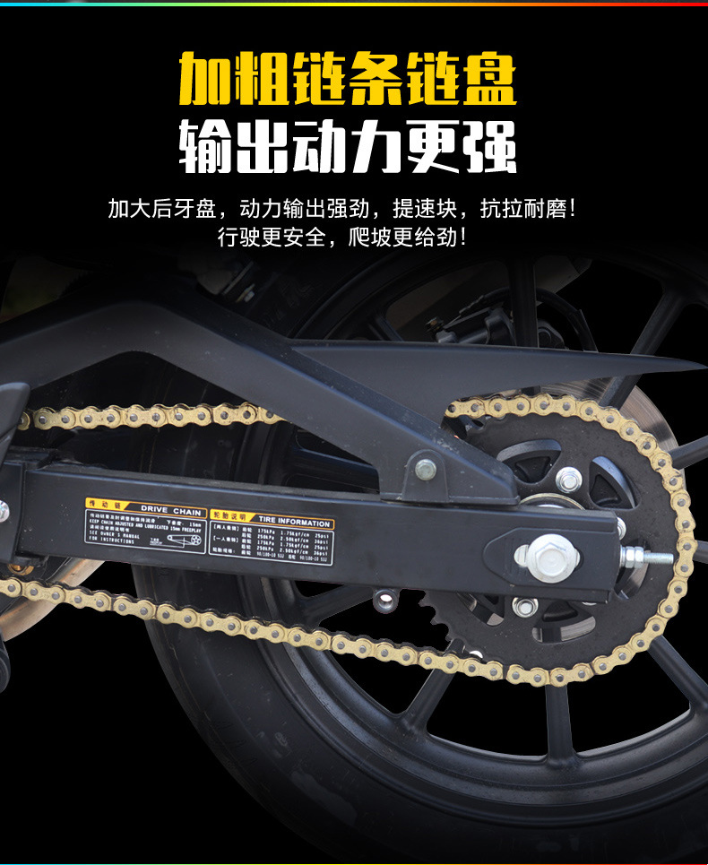 Moying S450 Domestic Motorcycle, Motorcycle, Sports Car, Heavy-Duty Road Racing Water-Cooled Efi Vehicle Can Be Registered