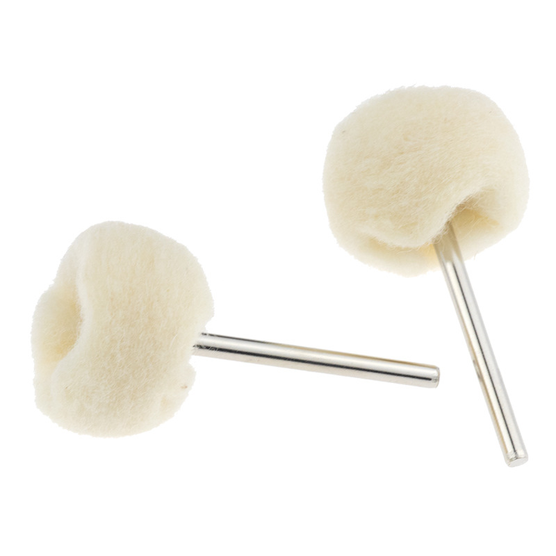 Mini cepillo de lana rueda de pulido cabeza de jade talla de madera tallado de olivo núcleo tallado pulido cepillo de limpieza