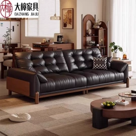 实木床;实木沙发;餐桌