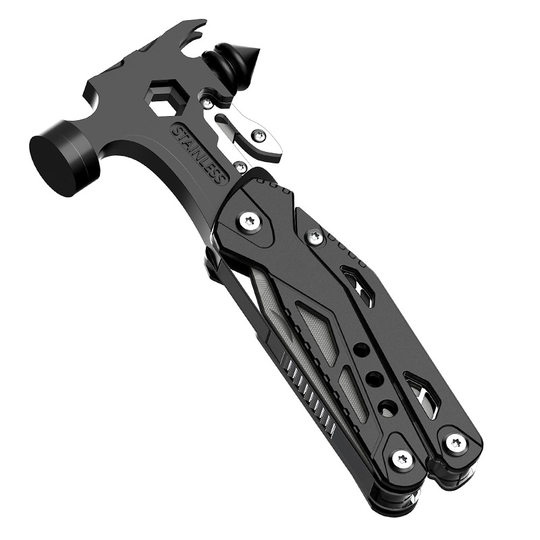 Amazon explosions multifunctional fire hammer faucet hammer pliers stainless steel hardware tools car safety broken window hammer