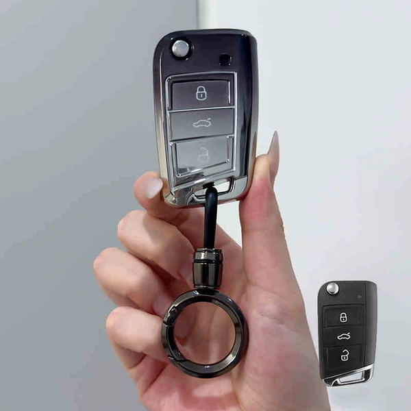 Gradient B type [Key cover+convenient buckle of gun color]