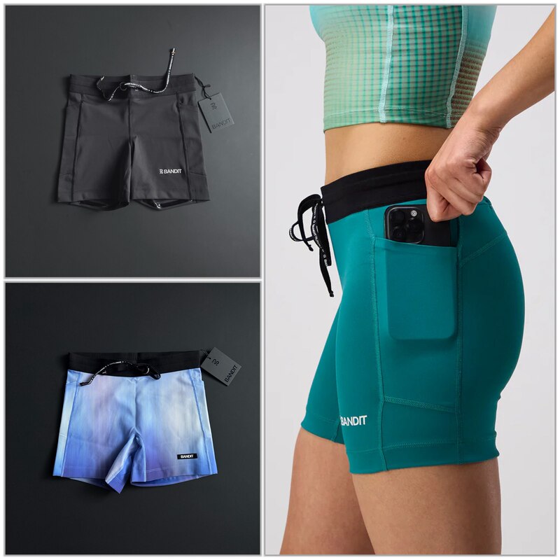 American Bandit Compression Bottoms Women's Marathon Trail Running Quick-Dry Shorts American Bandit Compression Bottoms Women's Marathon Trail Running Quick-Dry Shorts