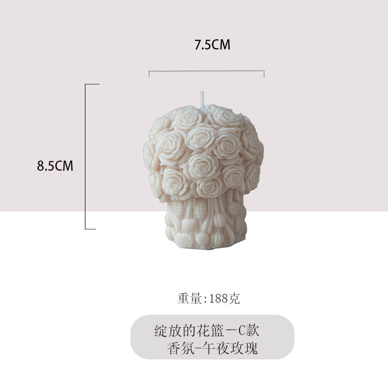 Cestas de flores de venta transfronteriza en caliente modelado de panela de banana decoración adornos al por mayor regalos de mano de alta gama atmósfera hecha a mano romántica