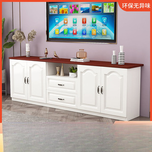 Simple Special Price Solid Wood Tv Cabinet Balcony Storage Cabinet Small Apartment Living Room Floor Cabinet New Heightened Cabinet Bedroom Low Cabinet