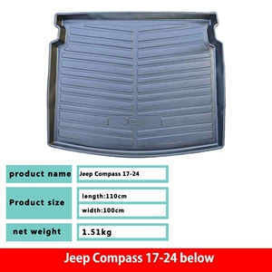 17-24 Jeep Compass üçün TPE Baqaj Matı, Aşınmaya və Suya Davamlı