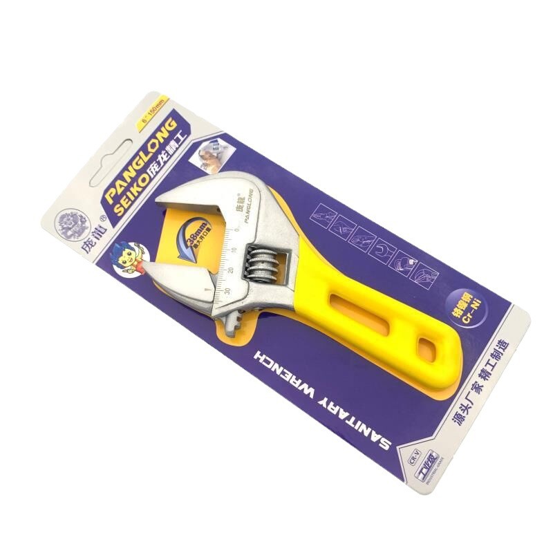 Fabricante de llaves Marca Panglong Llave móvil Llave activa de apertura grande Llave ajustable Llave neutral Plazo de hardware