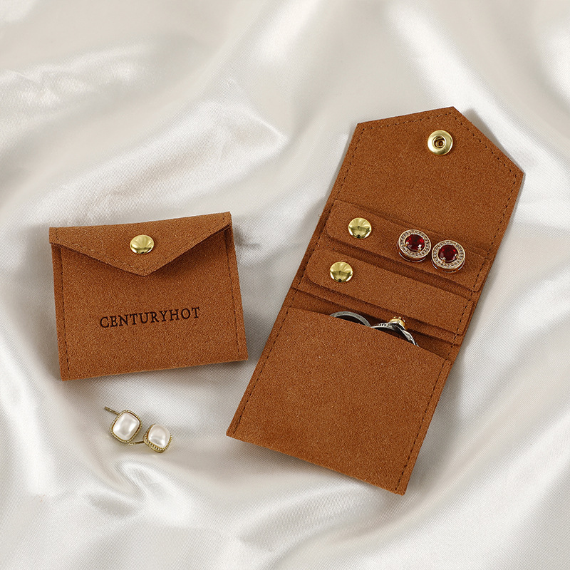 1 Pièce Super-filament Élégant Femme Style Simple Vacances Voyage Selfies Couleur Unie Sacs D'emballage Bijoux display picture 10