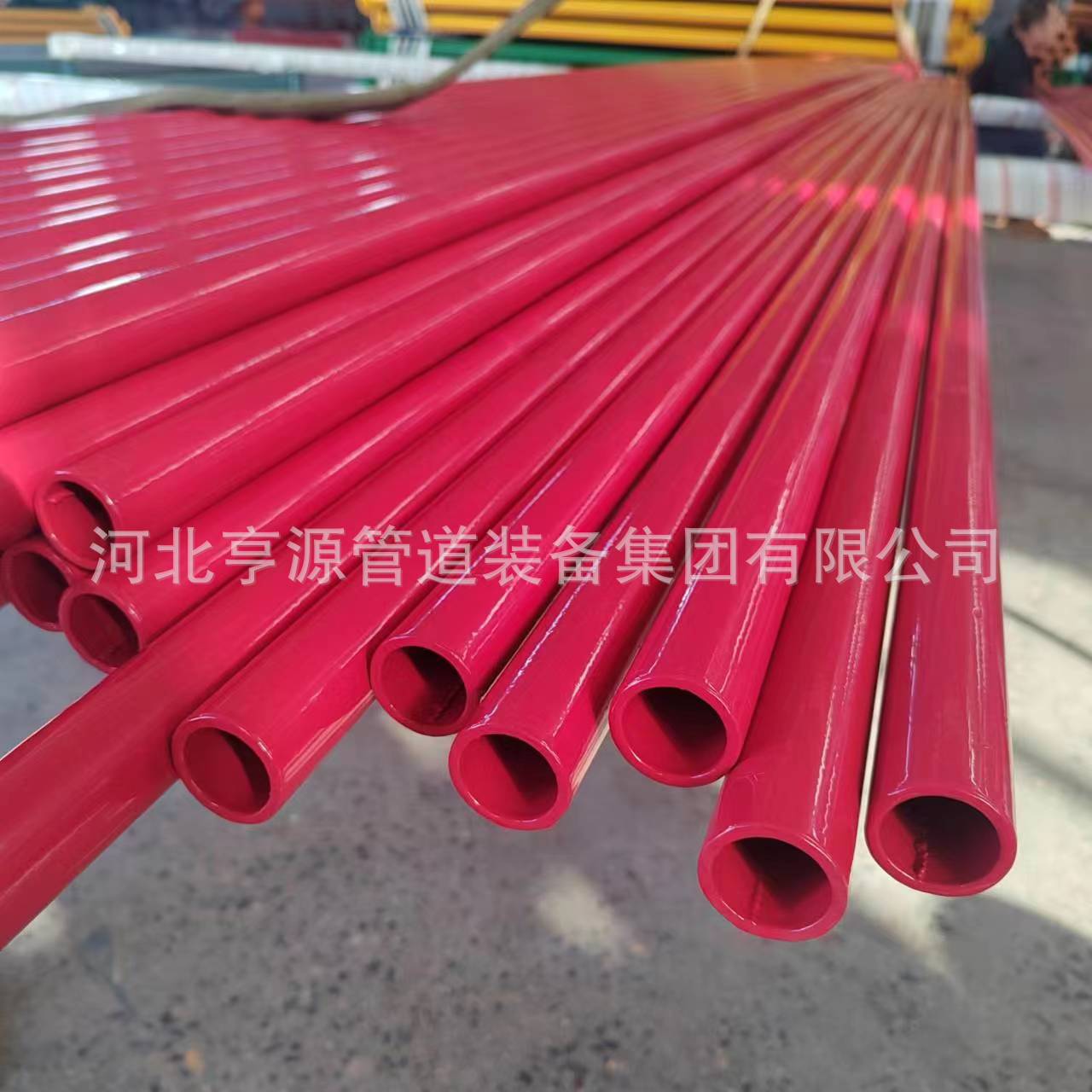 内外环氧树脂涂层复合钢管   DN25  消防涂塑钢管