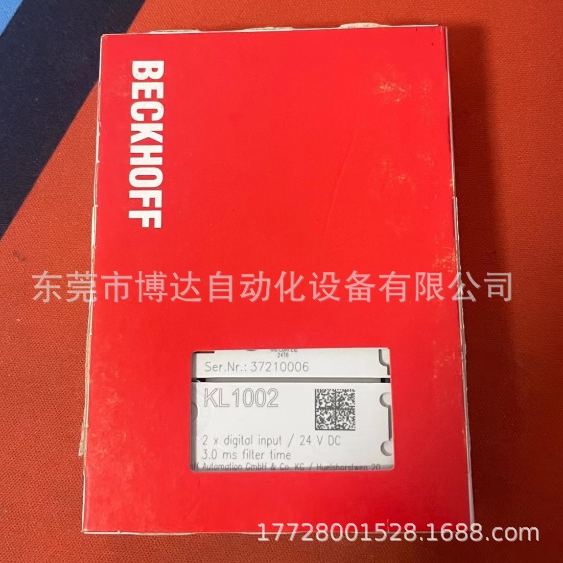 倍福BECKHOFF模块 KL1002全新原装现货实拍议价
