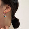 Small design universal earrings, internet celebrity