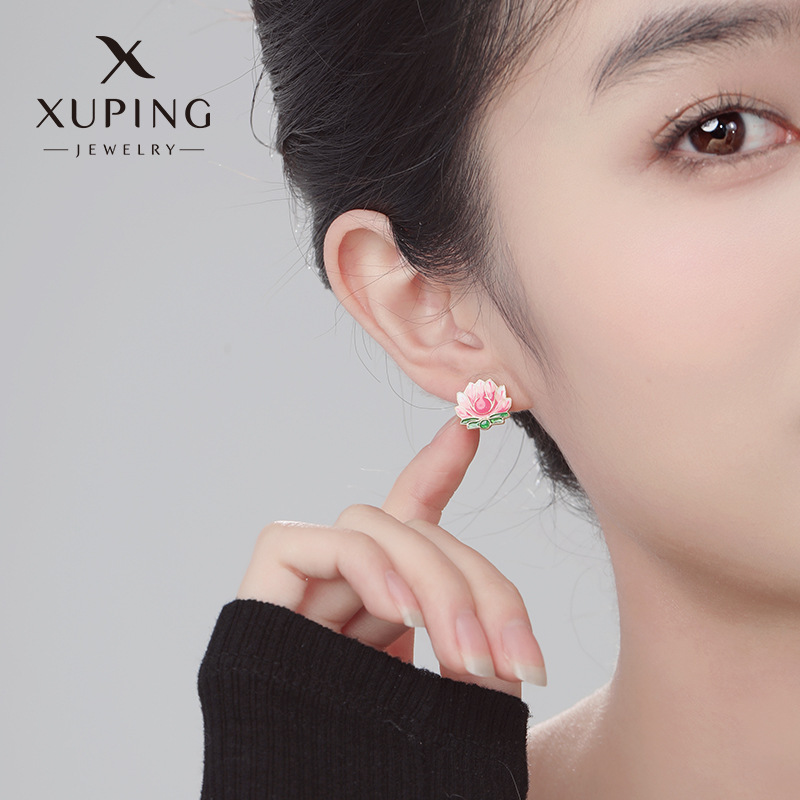 Xuping Jewelry Enamel Color Drop Glaze Z...