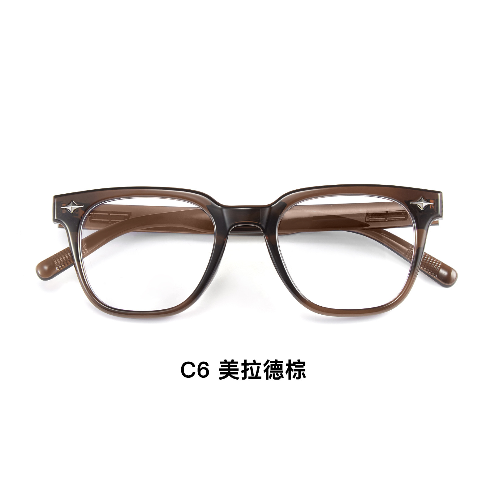 GM es el mismo yuanqi pequeño marco negro red TR anti-luz azul plano marco de gafas en una base de nariz no comprime la nariz Danyang gafas