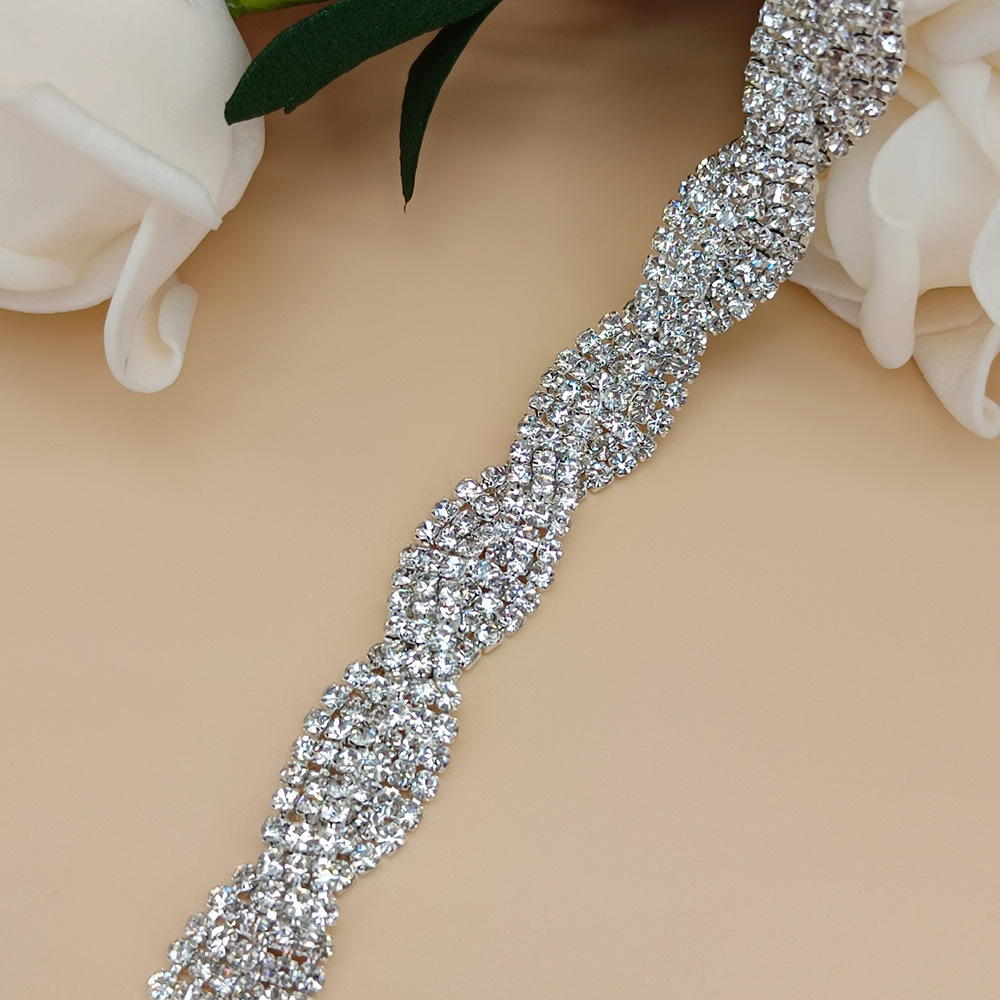 Simple Style Leaf Copper Bracelets Inlay Zircon Copper Bracelets