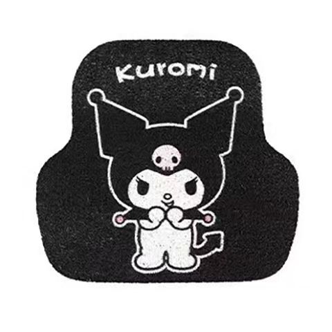 Car Foot Pvc Car Mat Cute Cartoon Cinnamon Dog Car Anti-Dirty Foot Mat Car Wire Ring Scraping Foot Mat