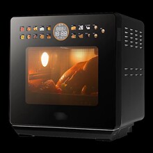 15/20升家用触屏空气炸机电烤箱蒸烤一体机旋转烤鸡电蒸箱