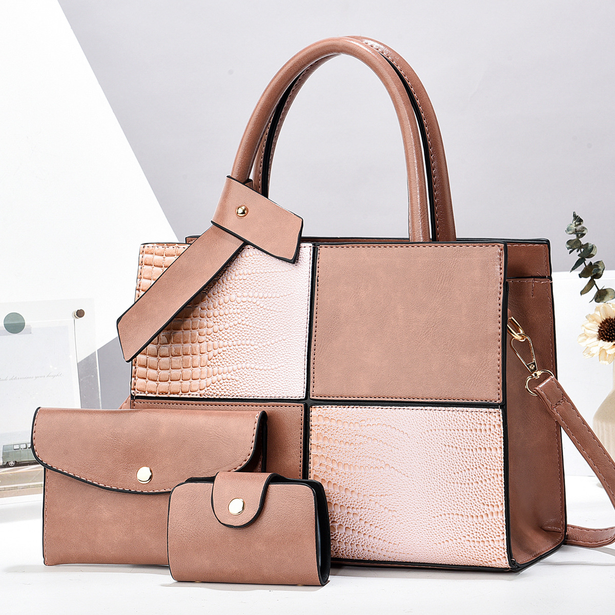 Comercio exterior nuevo bolso de mujer retro versátil de alta calidad sensación mujer mochila de tendencia textura bolso de hombro nicho