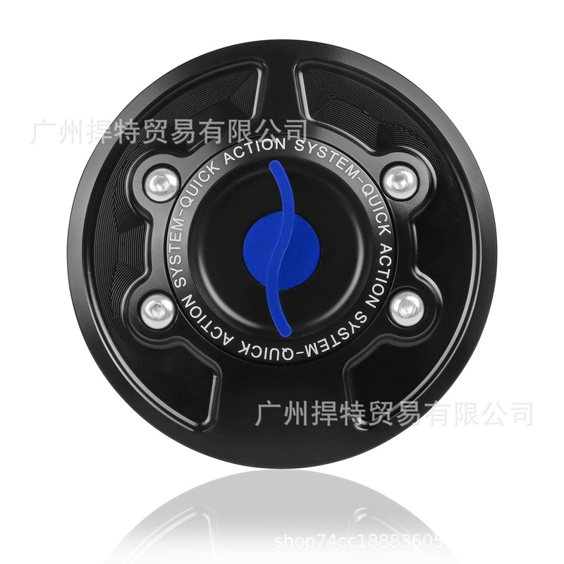 适用 宝马S1000RR/HP4/M1000RR CNC铝合金轻量化改装快拆油箱盖|undefined