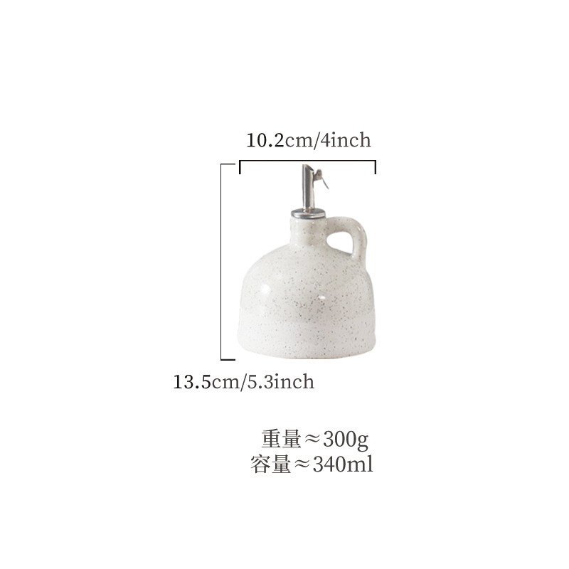 Botella Pulverizadora de Aceite de Cerámica para Cocina