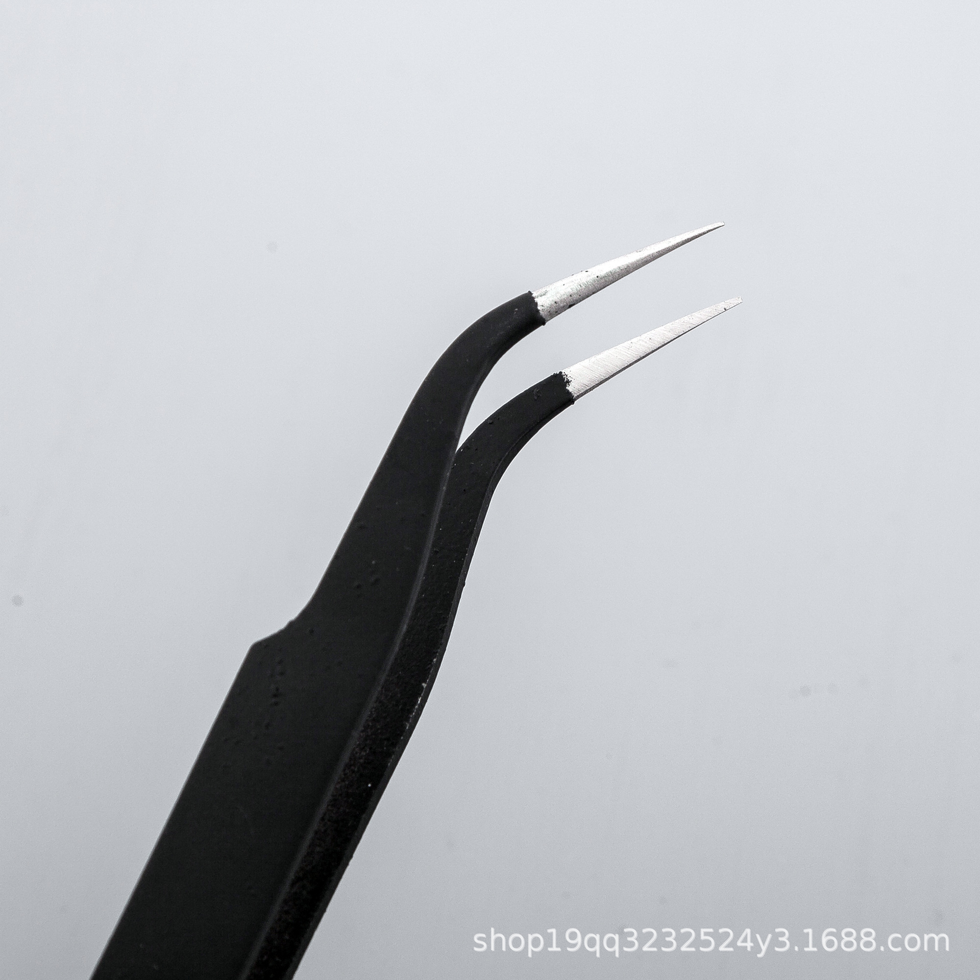 스테인리스 핀셋, 검정색 뾰족한 팁, 수첩, 네일아트, 악세사리, 제비집 손질 도구, 원예, 다육식물 수리, 정전기 방지