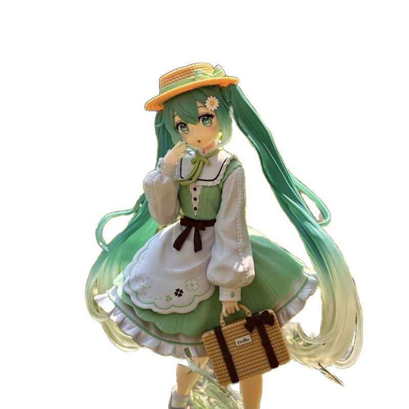 初音未来手办田园风初音景品动漫二次元美少女模型桌面摆件女礼物|undefined