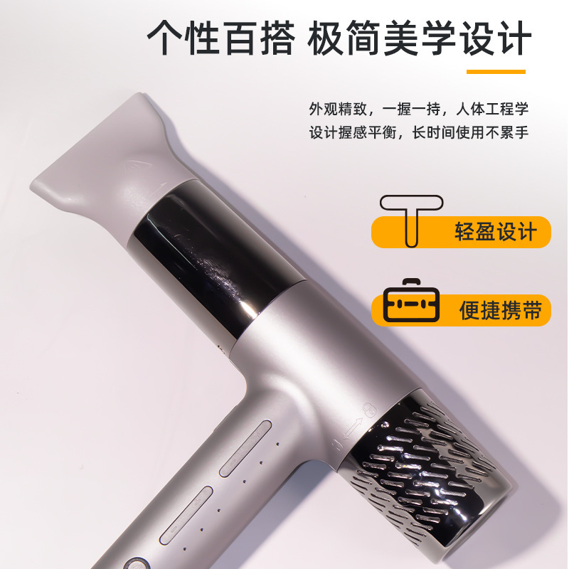 高速无叶吹风机负离子恒温护发大功率发廊专用家用轻便速干电吹风|undefined