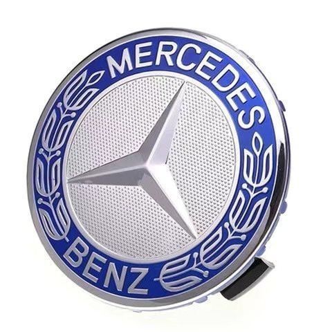 Suitable for Mercedes-Benz wheel hub covers, including the wheat-ear black emblem for A-Class, B-Class, C-Class, E-Class, S-Class, and ML350 models