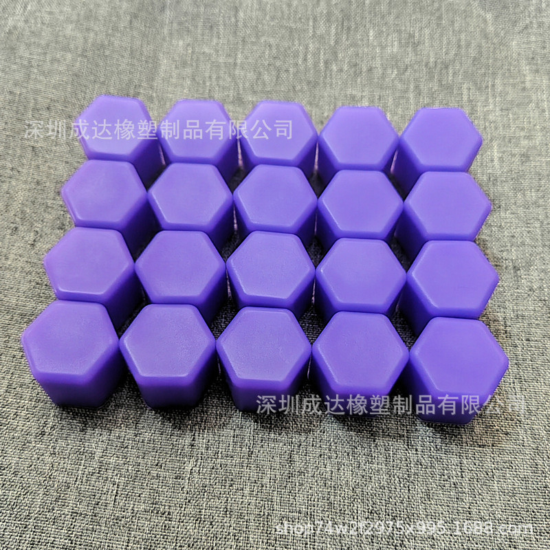 No. 15 Car Tire Screw Cap 15mm Wheel Hub Decorative Nut Silicone Cover Anti-Rust and Dust-Proof Colorful Protective Cover
