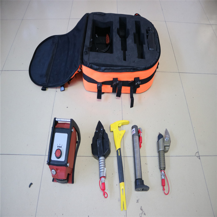 电动背负式防盗门破拆工具组 微型剪切器 背包式防盗门破拆工具