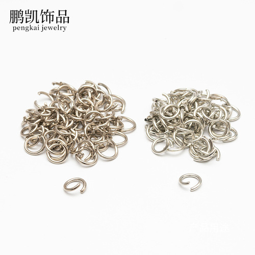 Hot selling diy jewelry accessories open circle single circle mobile phone rope accessories wholesale factory direct sales