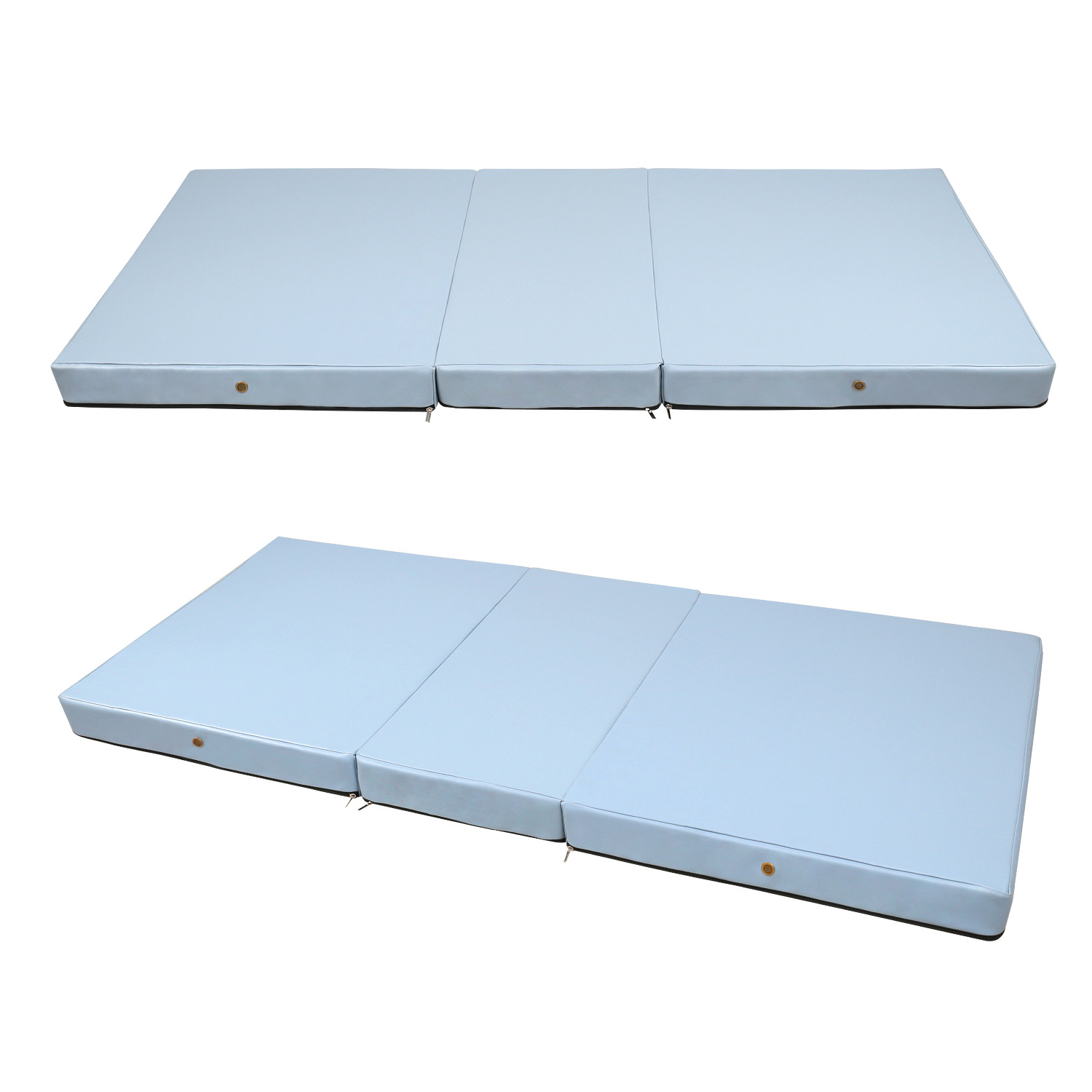 Nuevo colchón plegable de esponja cuatro estaciones general perezoso almohadilla de siesta al suelo almohadilla a prueba de humedad artefacto almohadilla triple plegable