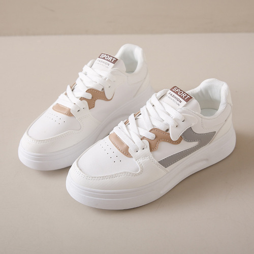 Women's Spring White Sneakers, Instagram Fashionable Spring and Autumn High-Quality Campus Casual Sports Sneakers