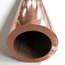 供应工业耐高温防腐大口径厚壁T2紫铜管50-160mm