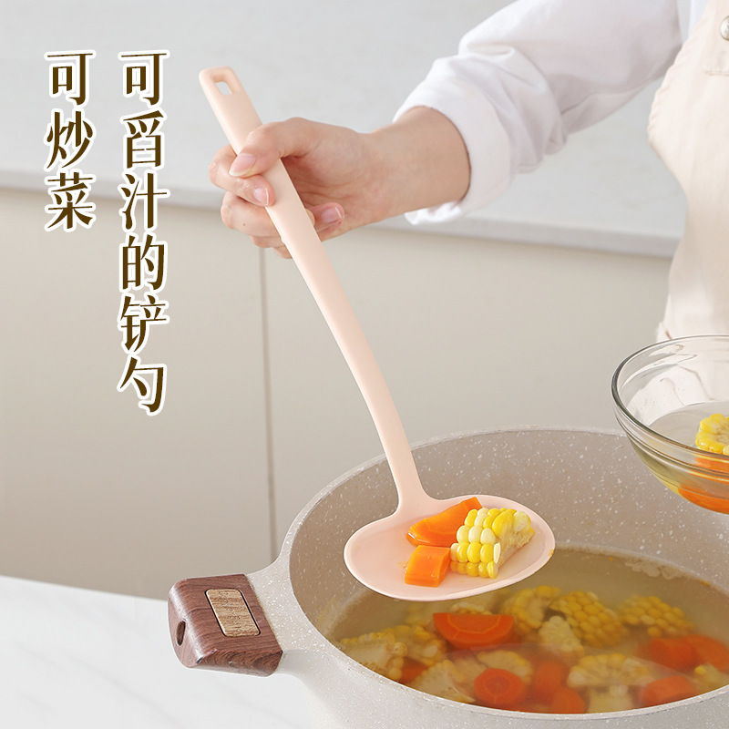 食品级 硅胶蘑菇铲耐高温不粘锅烹饪锅铲炒勺二合一两用炒菜铲勺|undefined