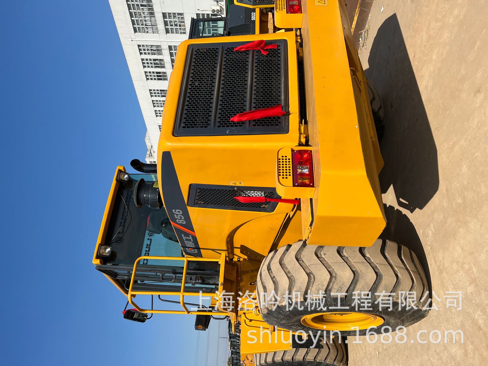 Vehículo de construcción usado Longgong 855N cargador carretilla elevadora sin envío 90% nuevo