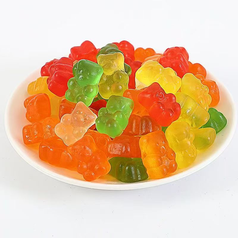 Fruit Flavor Gel Gummy Bear Candy 400g Bag Bulk Supply Cold Brew Process key features