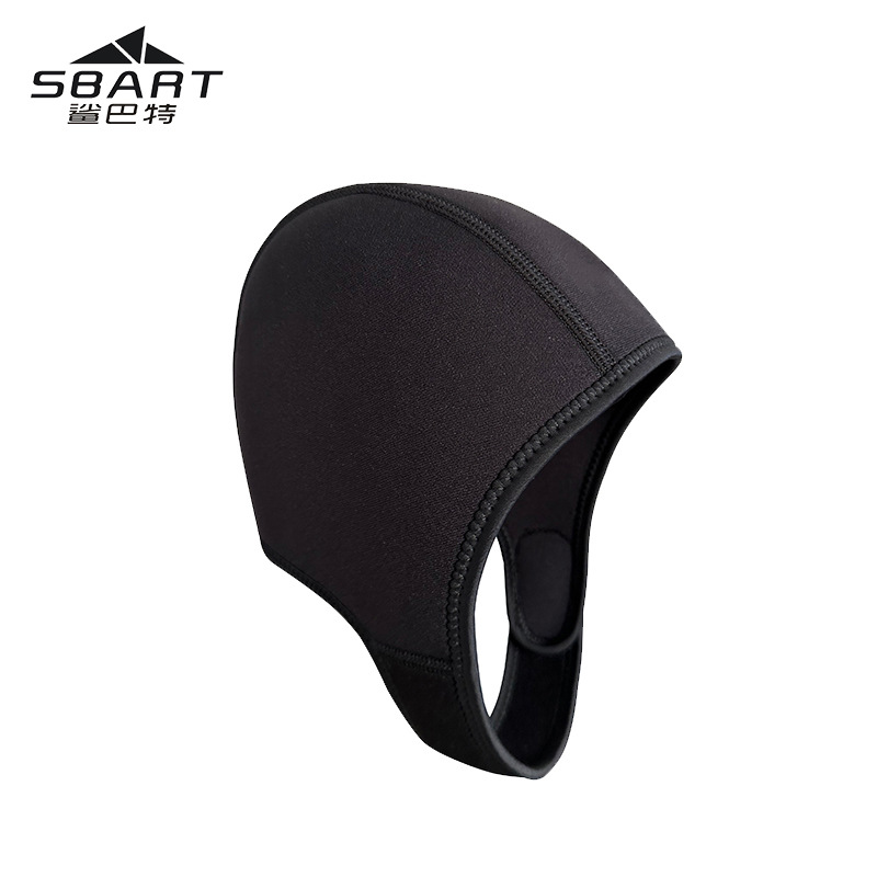 Outdoor Swimwear 2.5mm Diving Cap, Sun Protection, Cold Protection, Ear Protection, Diving Hood, Quick-Drying Adult Swimming Cap for Men and Women