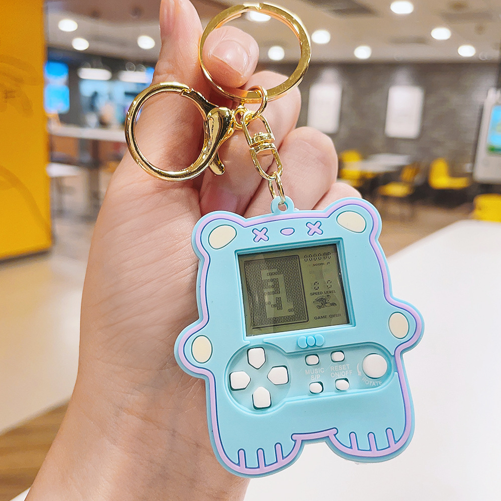 Cute Style Cute Game Console Plastic Unisex Bag Pendant Keychain