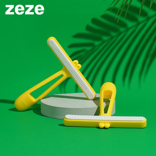 zeze Cat Hair Dog Hair Cleaner Dust Removal Double-sided Silicone Hair Cleaner Clothes Hair Cleaner Cat Supplies