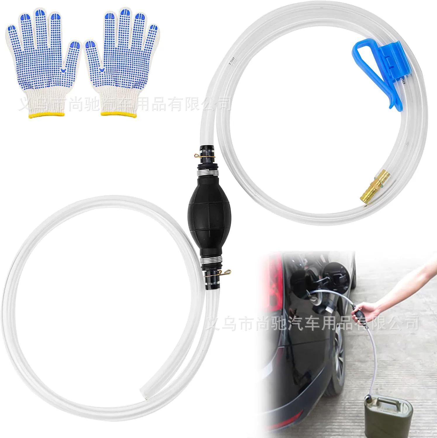 Большой односторонний обратный клапан, ручной масляный всасывающий трубопровод, сифон, масляный экстрактор, автомобильный автономный уличный масляный всасывающий насос, масляный насос