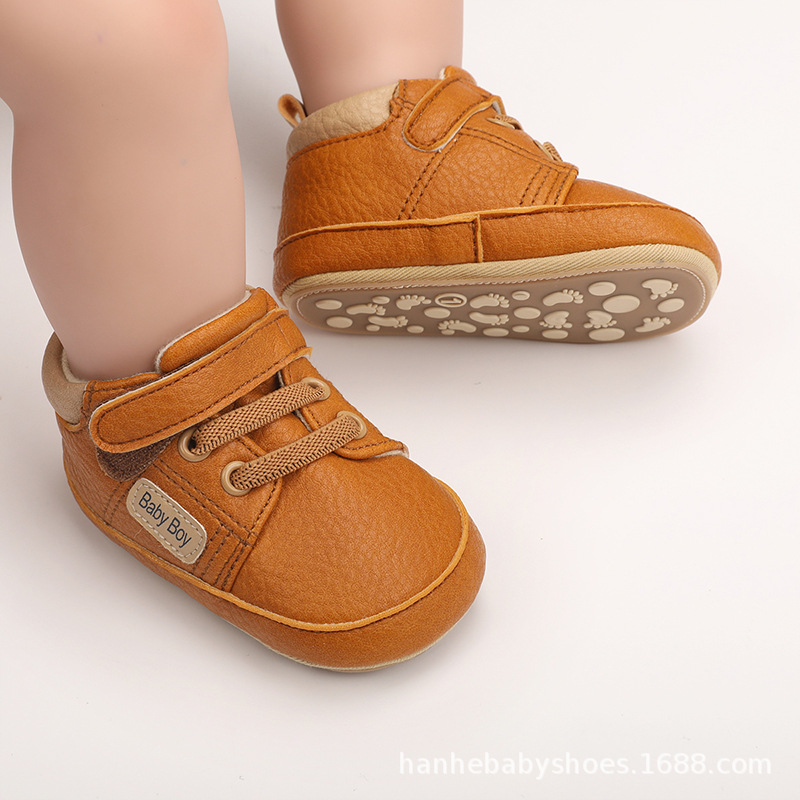 Baby shoes spring and autumn baby soft b...