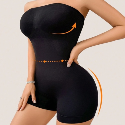 Cross-border shaping body-hugging bodysuit for women, large size, tummy control, shaping, lifting buttocks, postpartum flat-leg pants